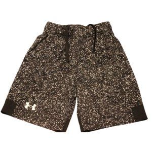 2/$25 🏷 Under Armour Black and White Basketball Shorts Size YXS